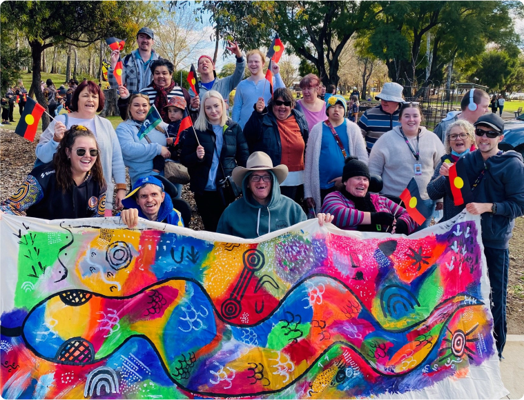 Northcott Tamworth customers and staff.